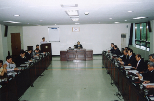 전체의원 간담회 (2004.7.16)