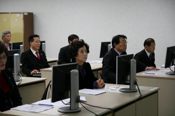 홈페이지 시연회 및 개인홈페이지 관리방법 교육(정보화교육장)