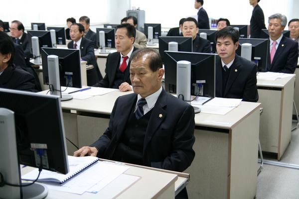 홈페이지 시연회 및 개인홈페이지 관리방법 교육(정보화교육장)