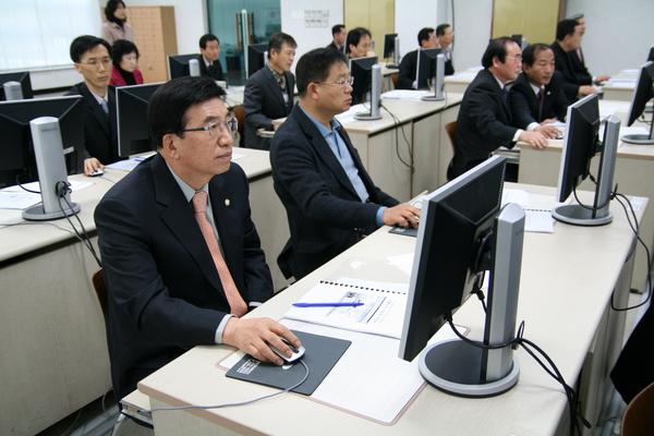 홈페이지 시연회 및 개인홈페이지 관리방법 교육(정보화교육장)