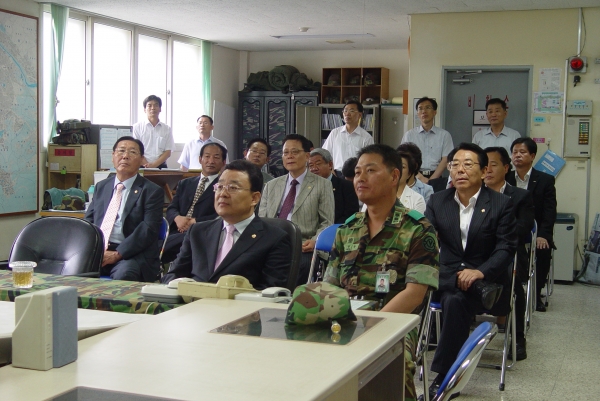 501여단3대대현장방문