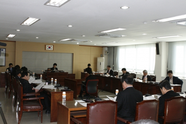 예산결산특별위원회(위원장조규화)