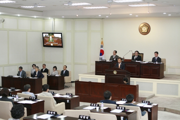 제189회임시회구정에관한질문