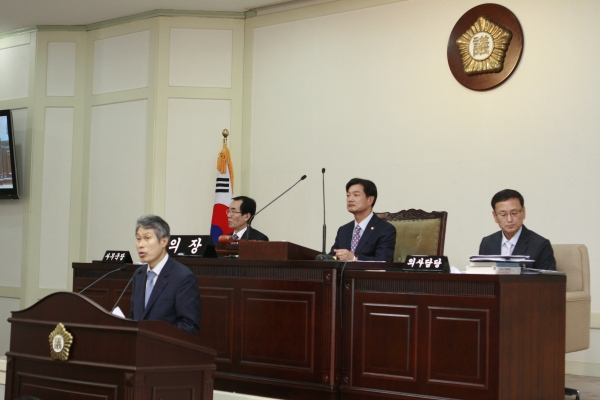 구정질문에대한답변(구청장)